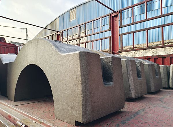 在對大型鑄鋼件造型中，直澆道、橫澆道、內(nèi)澆道起到什么作用？