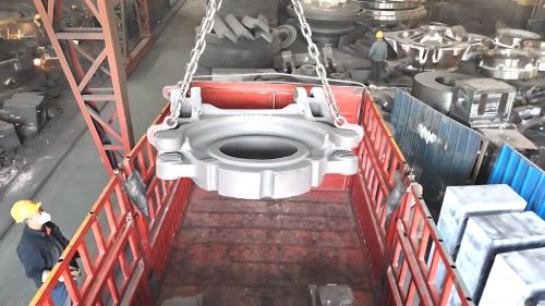 大型鑄鋼件的落砂、清理及后處理