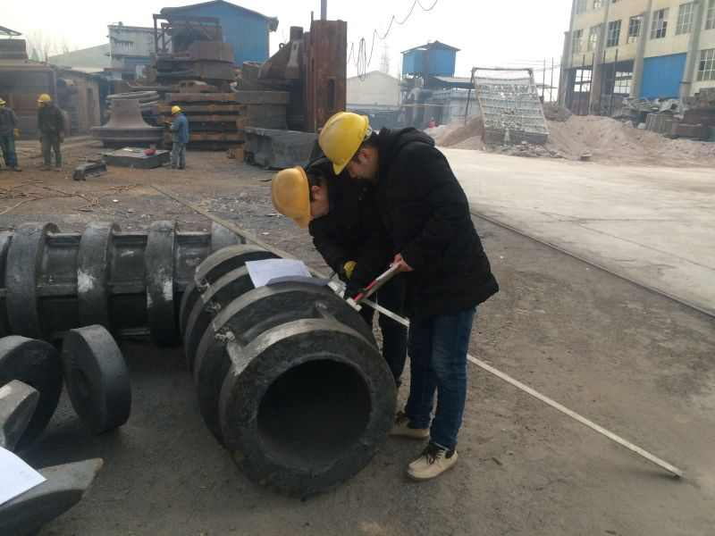 騰飛鑄鋼質(zhì)檢檢驗(yàn)現(xiàn)場